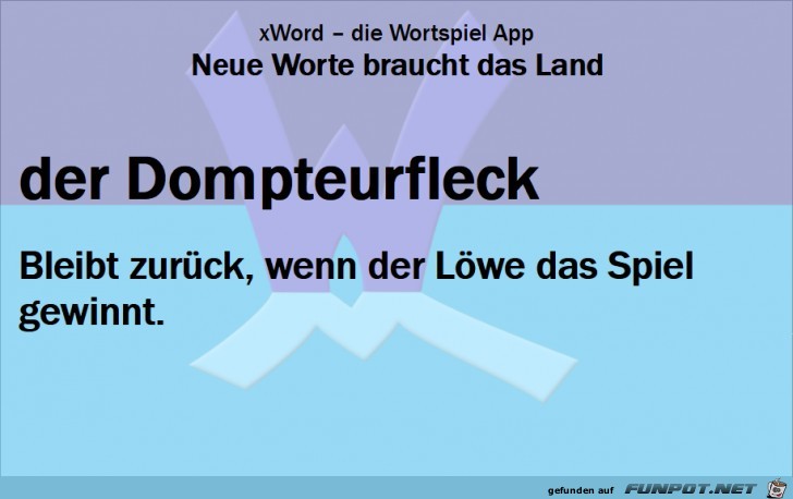 Neue-Worte-Dompteuerfleck