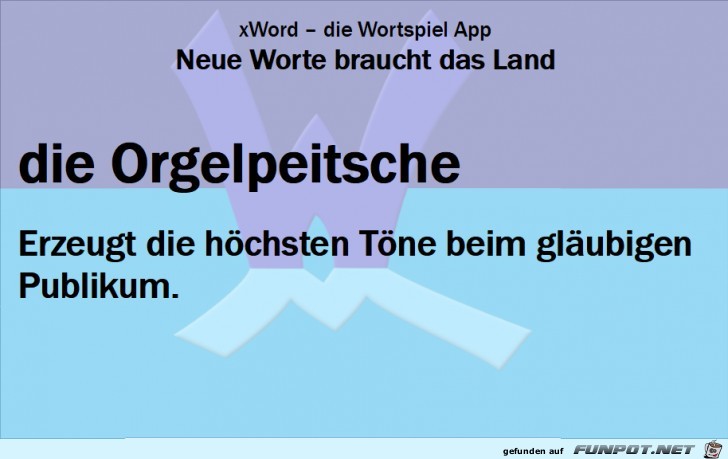 Neue-Worte-Orgelpeitsche