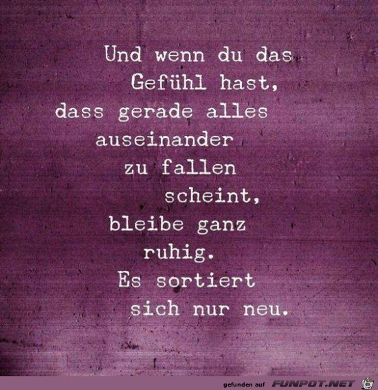 Neu sortiert Neu sortiert