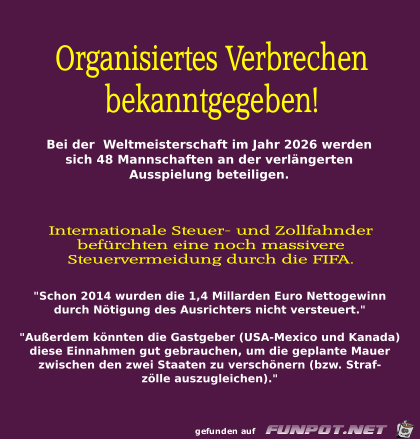 Organisiertes Verbrechen