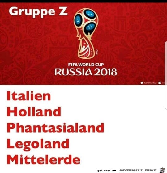 WM 2018 - Gruppe Z WM 2018 - Gruppe Z
