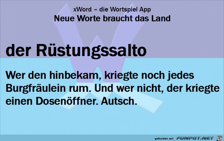 Neue-Worte-Ruestungssalto Neue-Worte-Ruestungssalto
