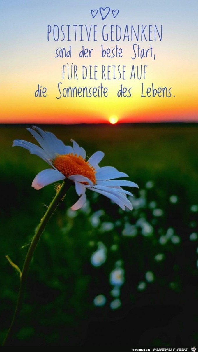 positive Gedanken