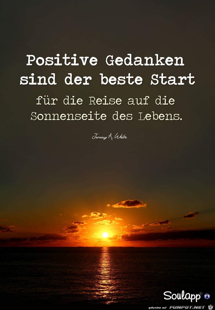 positive Gedanken