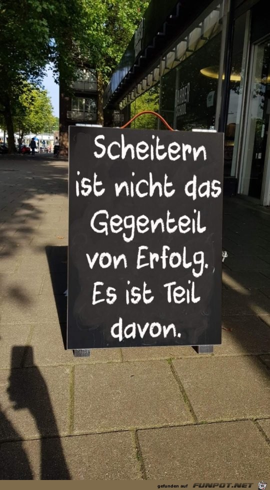 scheitern ist