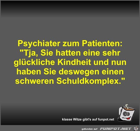 Psychiater zum Patienten