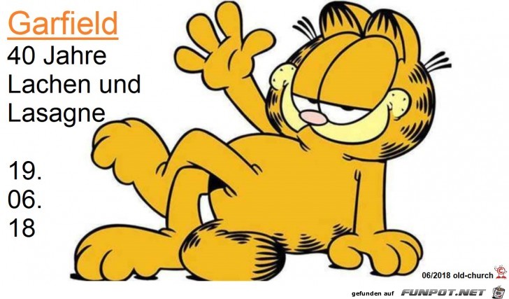 Garfield - 40 Jahre