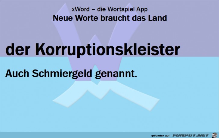 Neue-Worte-Korruptionskleister