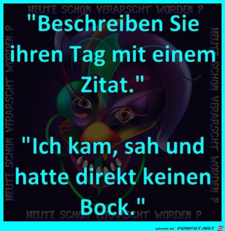 Beschreiben Sie Ihren Tag Beschreiben Sie Ihren Tag
