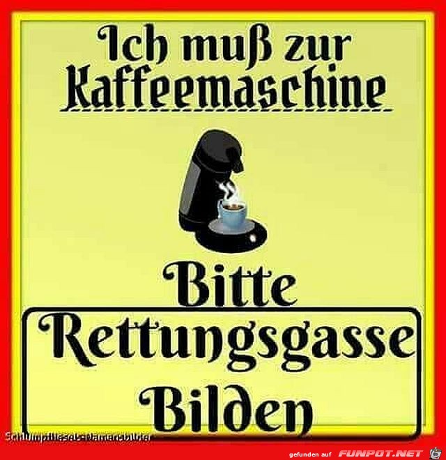 Rettungsgasse bilden... Rettungsgasse bilden...