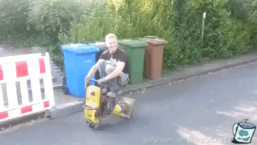 Kein Bock 3 m zu laufen Kein Bock 3 m zu laufen