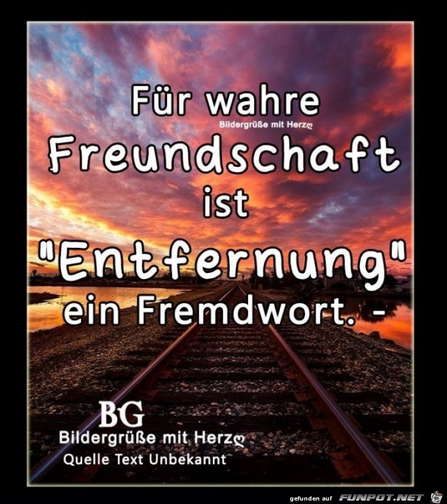 Fuer wahre Freundschaft