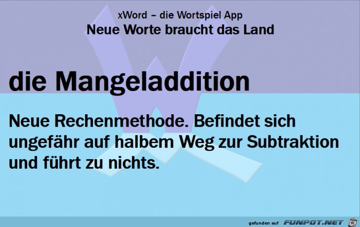 Neue-Worte-Mangeladdition Neue-Worte-Mangeladdition