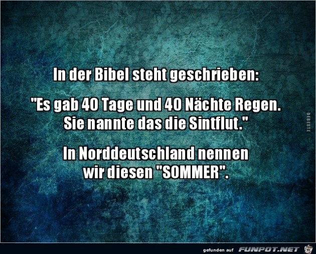 Sintflut Sintflut