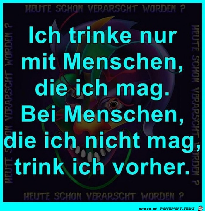 Mit Menschen trinken Mit Menschen trinken