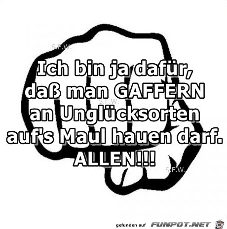 Ich bin ja dafuer Ich bin ja dafuer