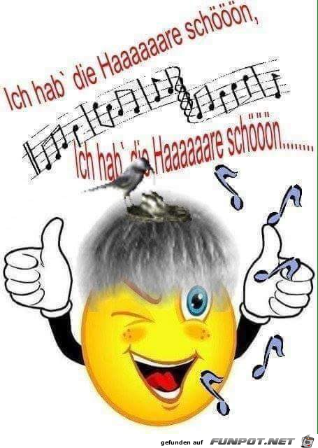 Hab die Haaaaare schoen Hab die Haaaaare schoen