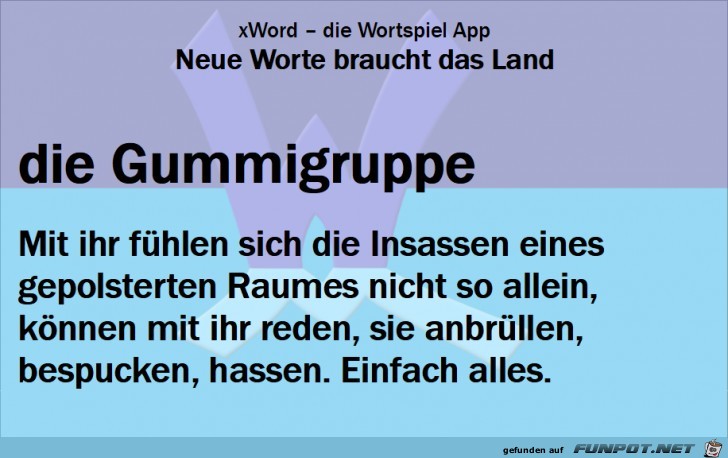 Neue-Worte-Gummigruppe