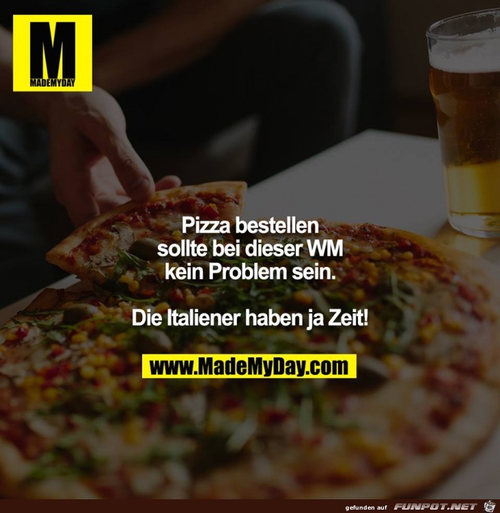 Pizza bestellen