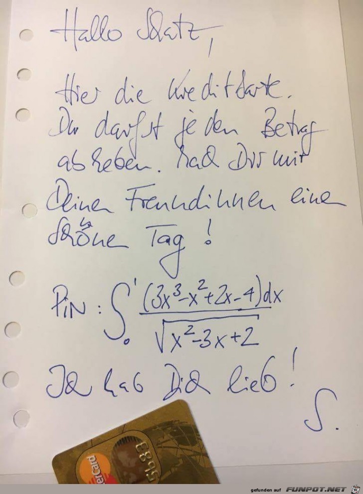 Nimm die Kreditkarte Nimm die Kreditkarte
