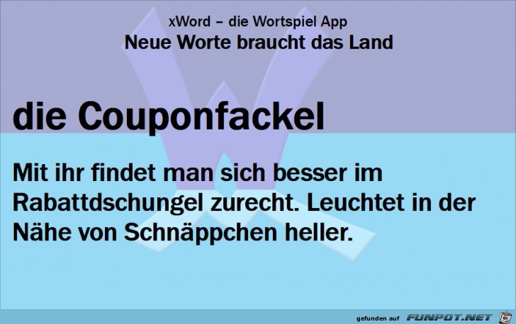 Neue-Worte-Couponfackel