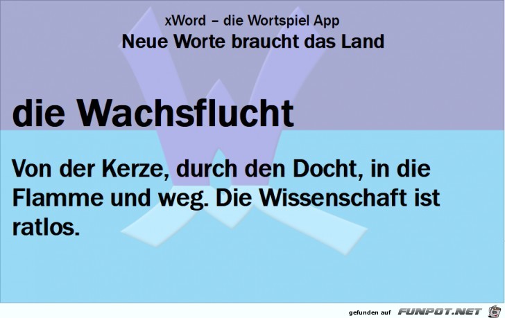 Neue-Worte-Wachsflucht