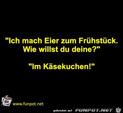 Zum Frühstück Zum Frühstück