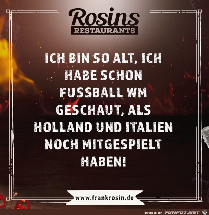 Ich bin so alt Ich bin so alt
