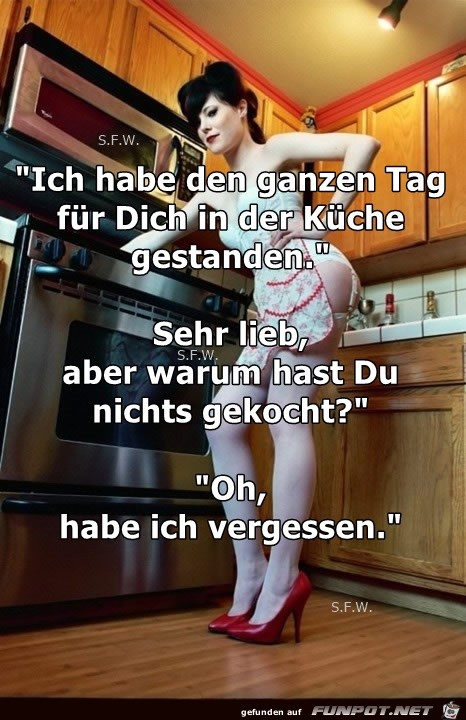 Ich habe den ganzen Tag