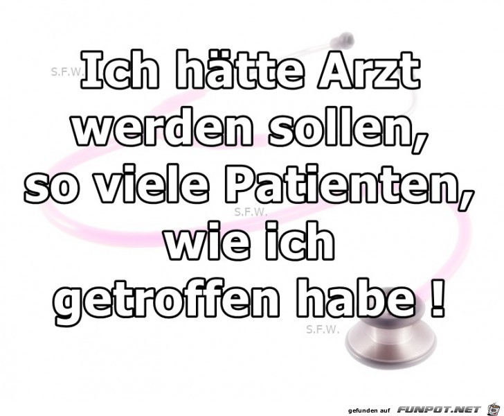 Ich haette Arzt Ich haette Arzt