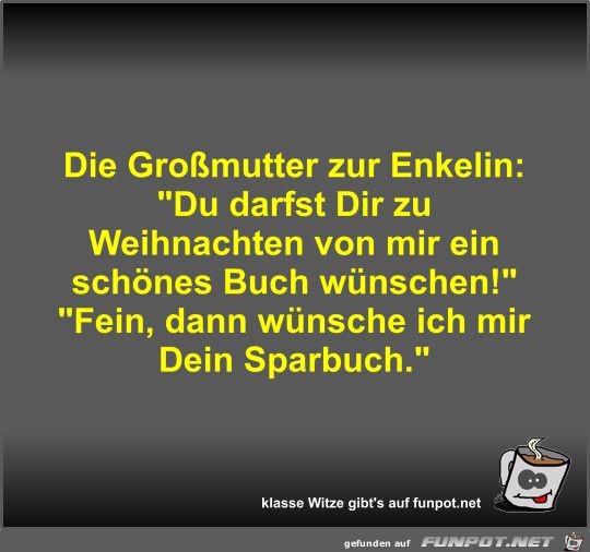 Die Großmutter zur Enkelin Die Großmutter zur Enkelin
