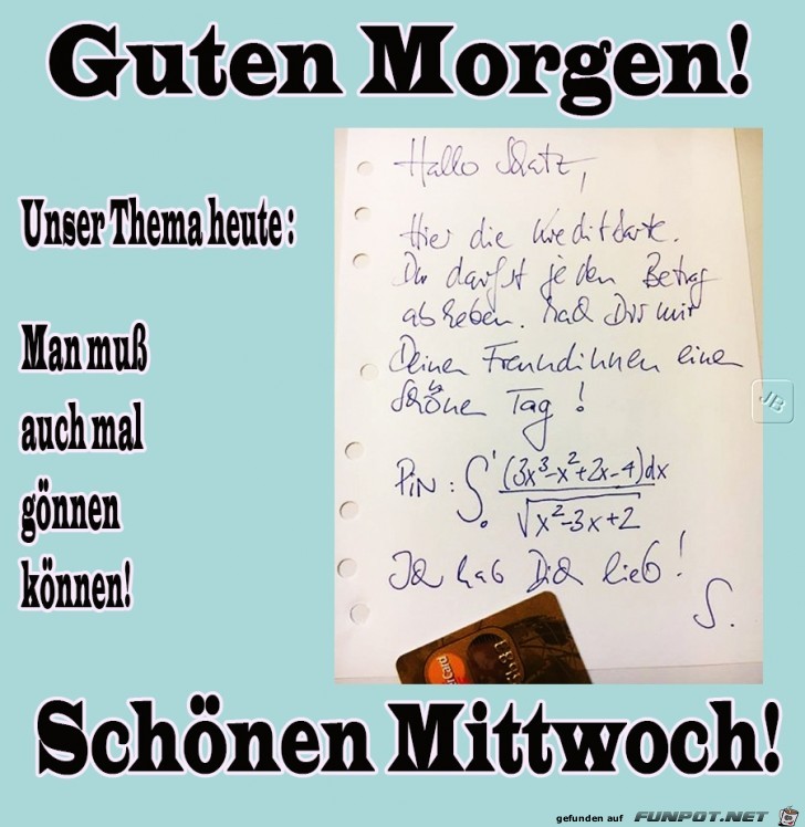 Mittwoch Mittwoch