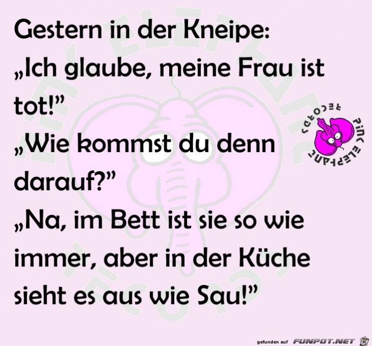 in der Kneipe in der Kneipe