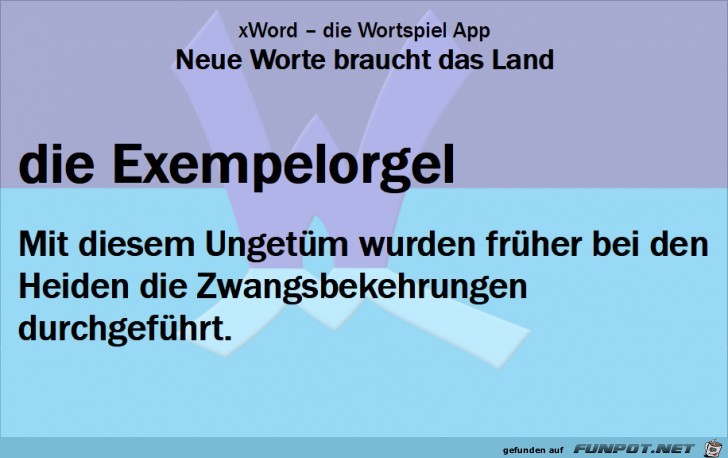 Neue-Worte-Exempelorgel Neue-Worte-Exempelorgel