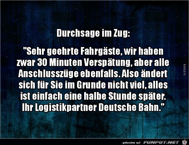 Lustige Durchsage Lustige Durchsage