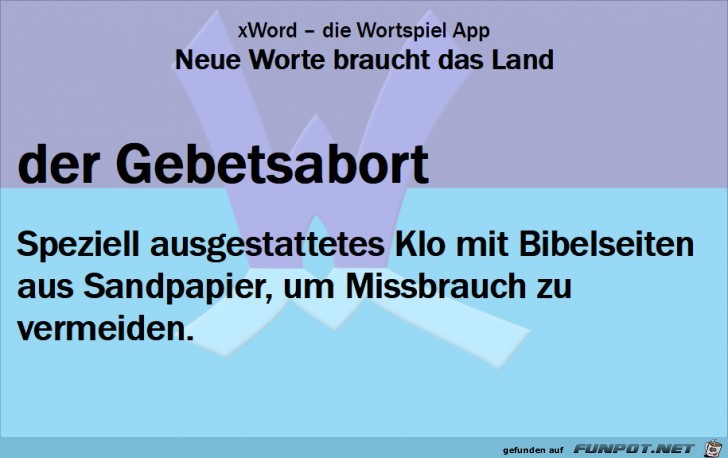 Neue-Worte-Gebetsabort