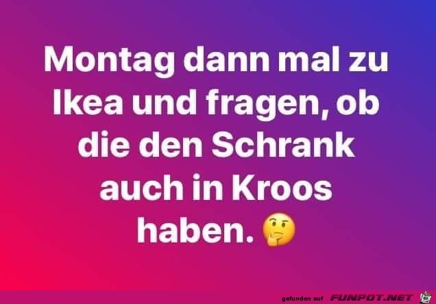 Noch eben zu IKEA fahren Noch eben zu IKEA fahren