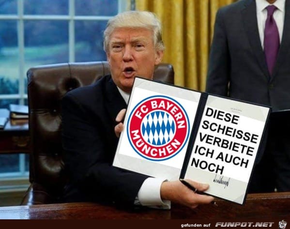 Trump in Aktion