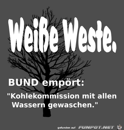 Weisse Weste