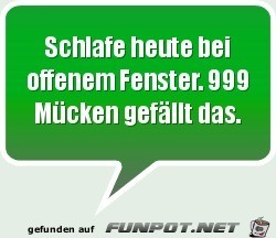 Offenes Fenster