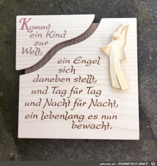 Kommt ein Kind zur Welt,.....