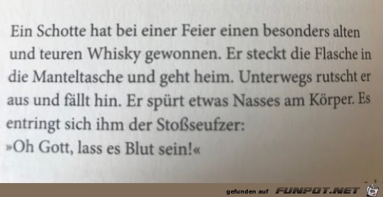 ein Schotte gewinnt...... ein Schotte gewinnt......