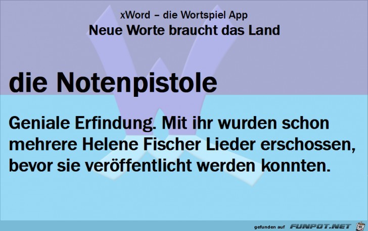 Neue-Worte-Notenpistole Neue-Worte-Notenpistole