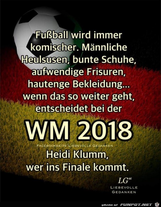 fussball wird immer komischer