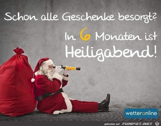 Geschenke besorgt Geschenke besorgt