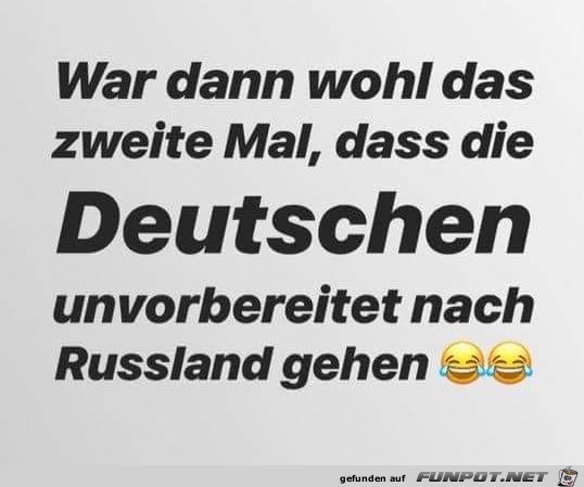 Deutschland mal wieder unvorbereitet Deutschland mal wieder unvorbereitet