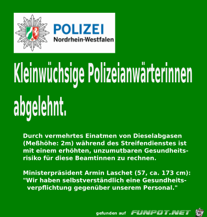 Kleine Polizistinnen