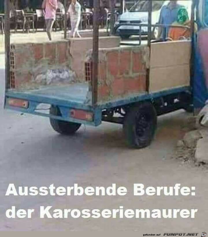 Aussterbende Berufe