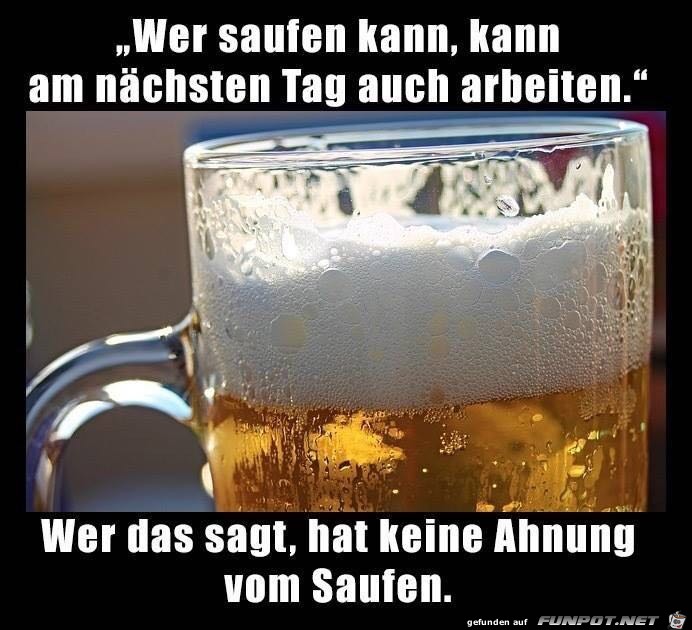 saufen