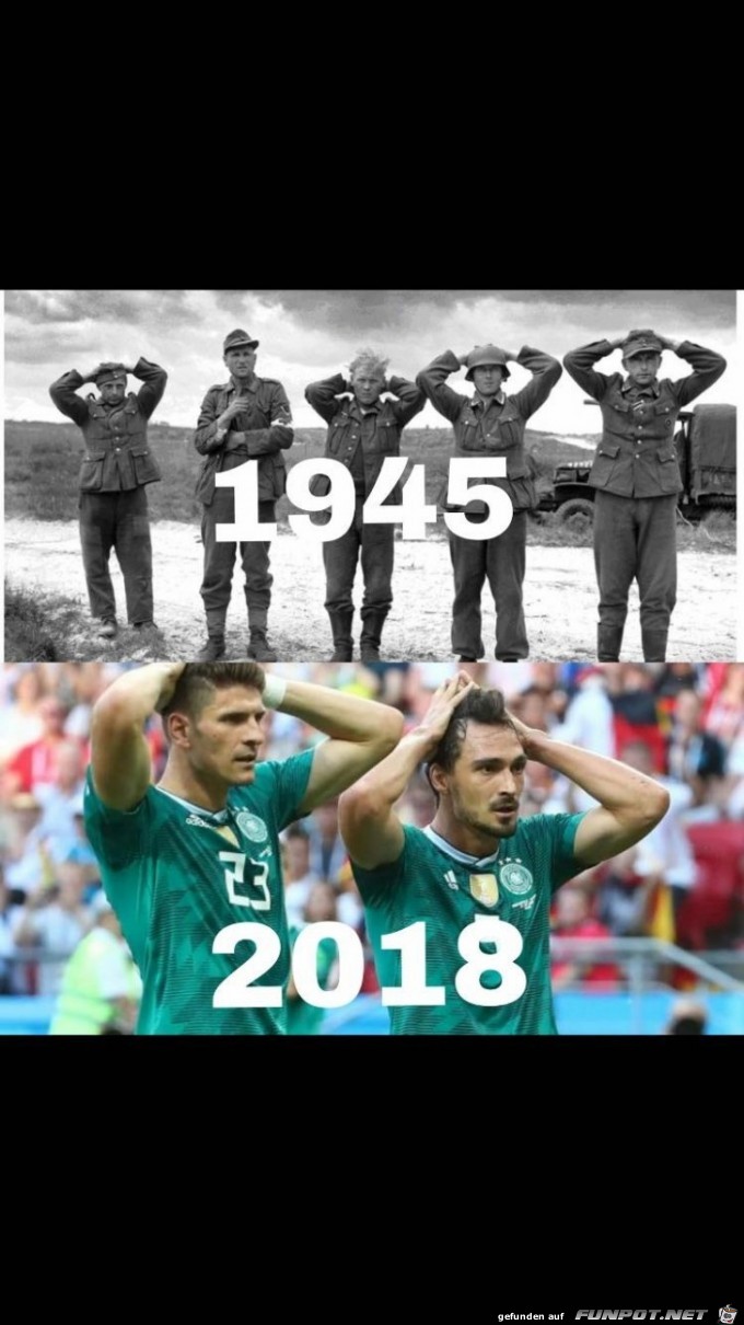 1945 vs 2018 1945 vs 2018